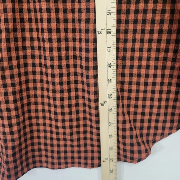A New Day Gingham Casual Pull-Over Top size XXL - Picture 5 of 10